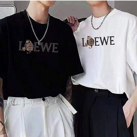 로*베 LOEWE 타이거 로고 티셔츠