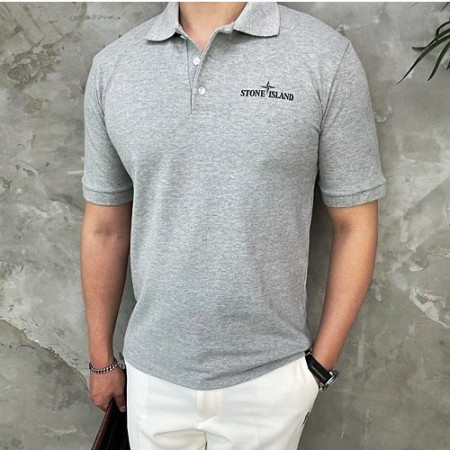 스톤아일*드 백로고 PK 티셔츠