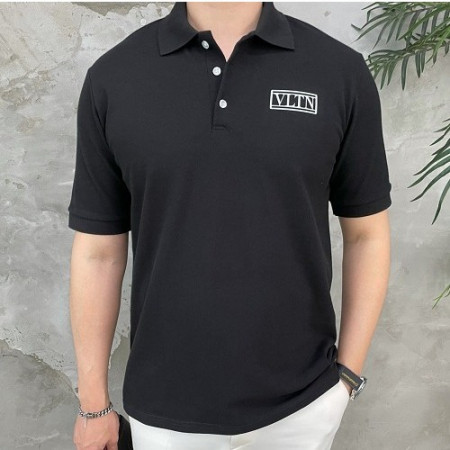 발렌*노 VLTN 로고 PK 티셔츠