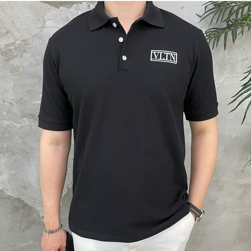 발렌*노 VLTN 로고 PK 티셔츠