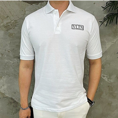 발렌*노 VLTN 로고 PK 티셔츠