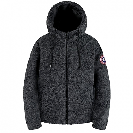 캐나다*스 양털 보아 후드 집업