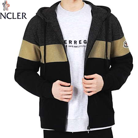 몽클*어 양두 삼단 후드집업