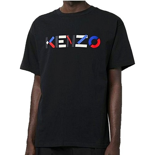 겐죠 KENZO 멀티컬러 로고 크루넥 티셔츠