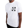 오프화*트 OFF-WHITE 에로우 가슴 로고 반팔 티셔츠