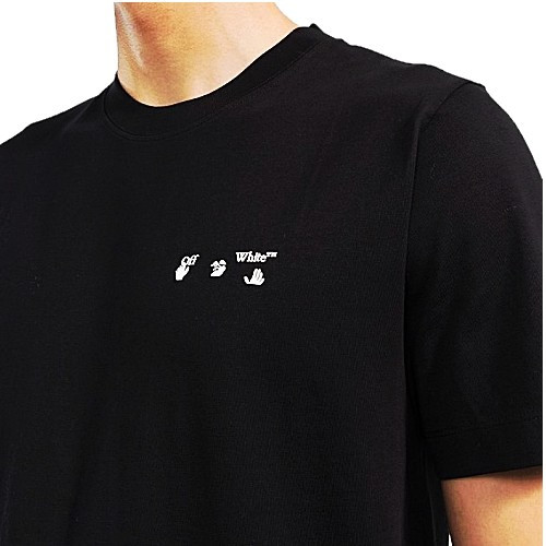 오프화*트 OFF-WHITE 스몰 핸드 로고 반팔 티셔츠
