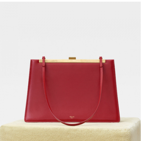 셀린느 소프트 클래스프 백