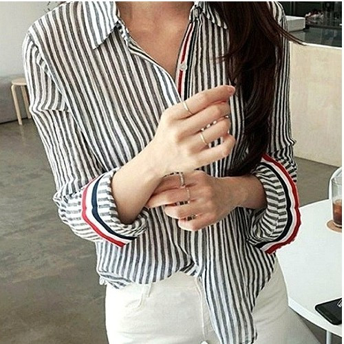 톰브*운 THOMBROWNE 쿨 썸머 셔츠