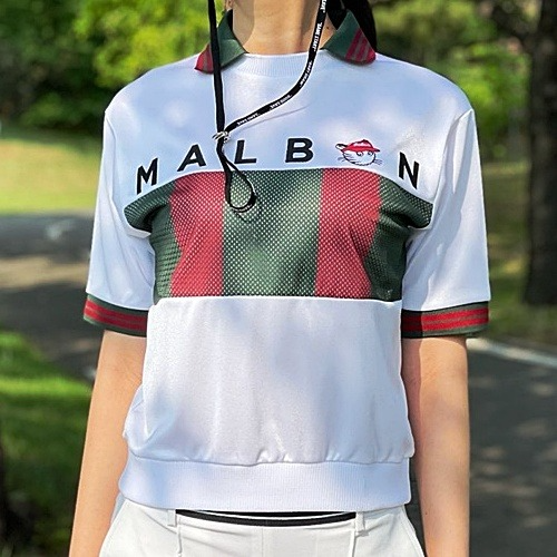 말* 컬러블럭 티셔츠