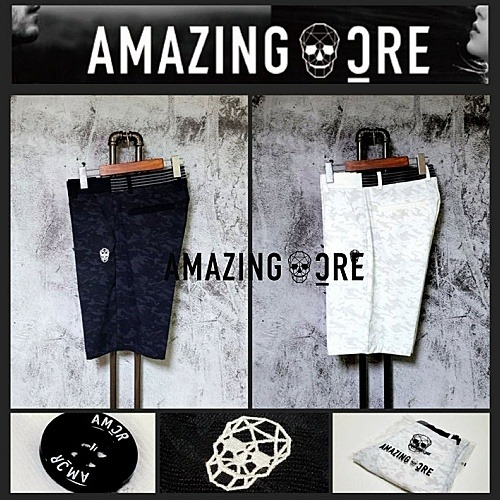 어메이징*리 AMAZING_CRE 밀리터리 골프 하프팬츠