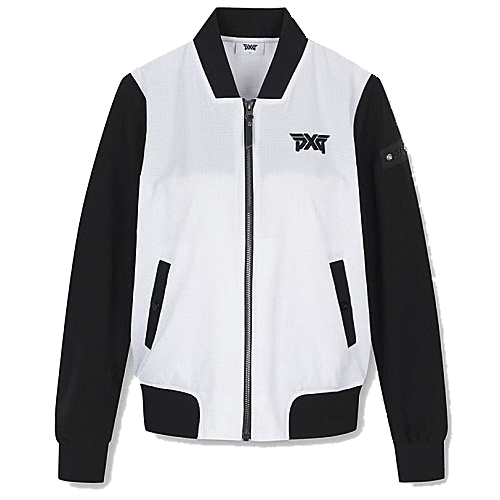 P*G 여성 심플 라인 블루종 (매장판)