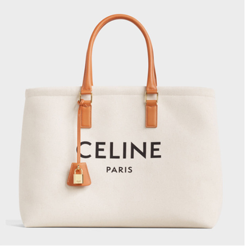 셀린느 HORIZONTAL CABAS CELINE IN CANVAS 190062