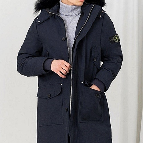 스톤아일*드 덕다운 롱 야상패딩