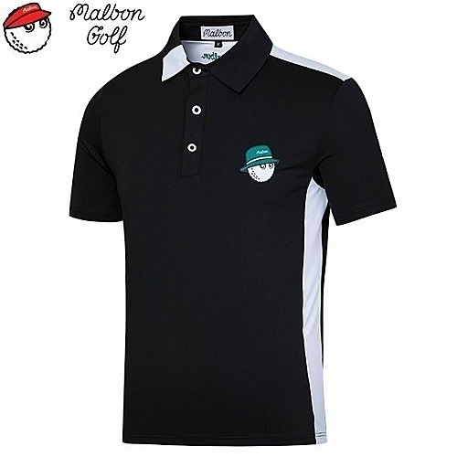 말* MALBON GOLF 시그니처 로고 T-셔츠