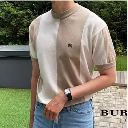 버*리 BURBERRY 컬러링 반팔니트