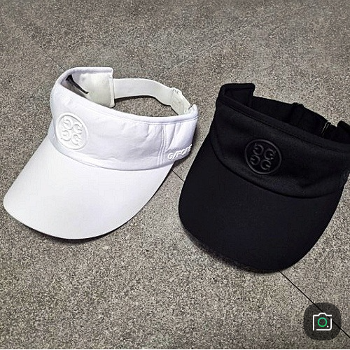 지*어 G/FORE 로고 선바이저