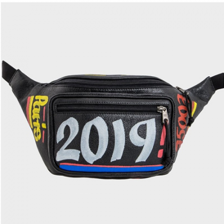 발렌시아가 19SS 2019로고 프린팅 벨트백