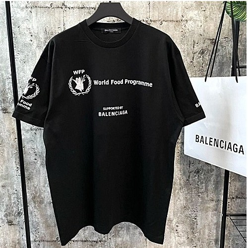 발렌시*가 BALENCIAGA 월드푸드 티셔츠