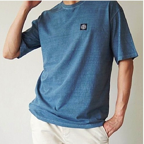 스톤아일*드 STONE ISLAND 피그먼트 반팔티