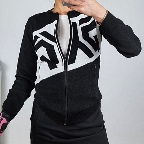 P*G 빅로고 포인트 가디건