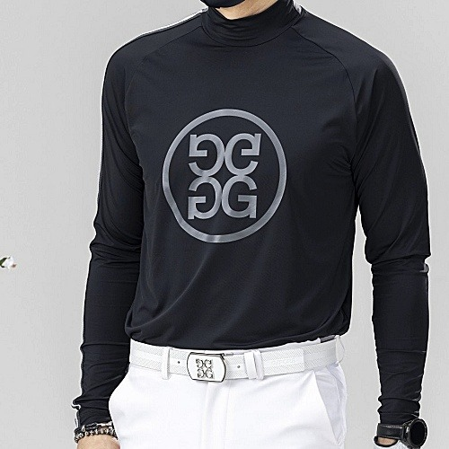 G-FORE 모크넥 빅로고 티셔츠