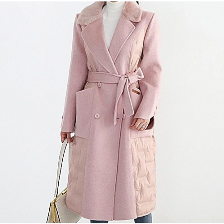 CHRISTIAN DIOR 캐시미어 믹스 더블코트