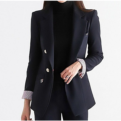 THOM BROWNE 싱글 브레스트 블레이저 수트 SET