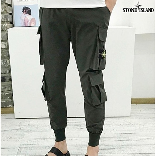 스톤아일*드 STONE ISLAND 쿨링 쿼드포켓 카고 팬츠