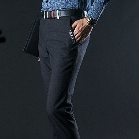 프*다 PRADA 고스트 체크 슬랙스