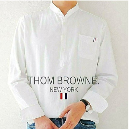 THOM BROWN 헨리넥 셔츠