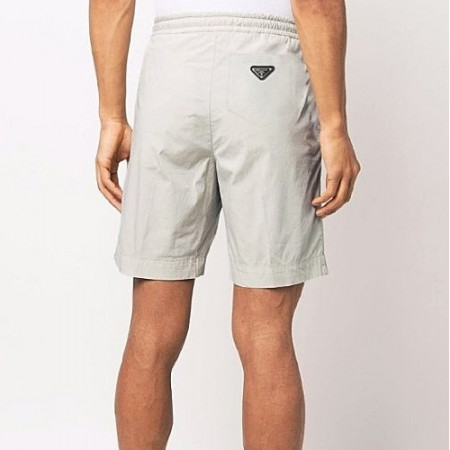 프*다 PRADA 플레이트 하프 팬츠