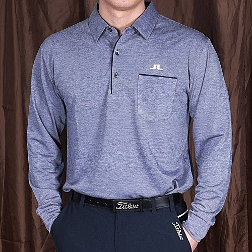 J린드*그 포켓배색 카라티