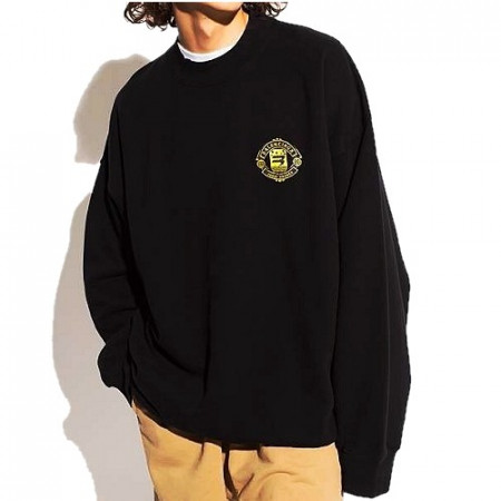 발렌시*가 BALENCIAGA 체스트 퀘스트 로고 스웻셔츠