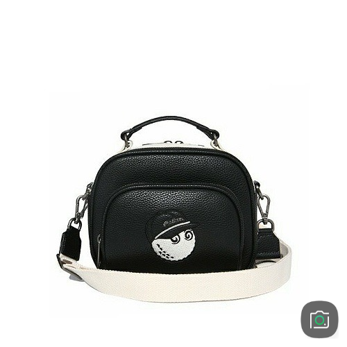 말* MALBON 3 ZIPPER 버킷 토트백 - 블랙