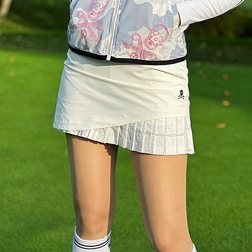 MARK & LONA 토너먼트 에디션 플리츠 스커트