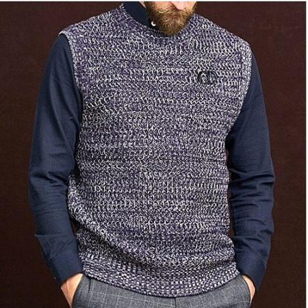 DIOR HOMME 자수 보카시 니트 조끼