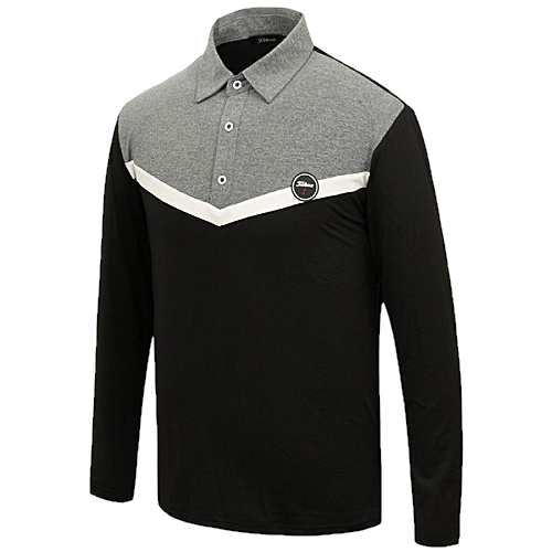 타이틀리*트 TITLEIST 브이 배색 티셔츠