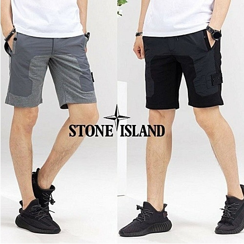 스톤아일*드 STONE ISLAND 쉐도우 블랙배지 5부 팬츠