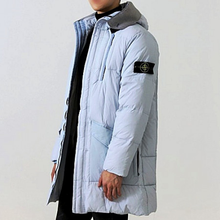 스톤아일*드 크링클랩스 덕다운 롱패딩