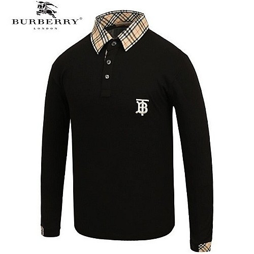 버*리 BURBERRY 자수 카라 티셔츠
