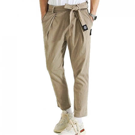 STONE ISLAND 쉐도우 프로젝트 트라우져 린넨 팬츠