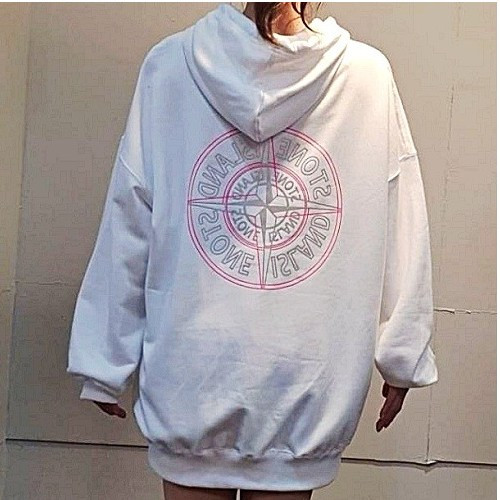 STONE ISLAND 스카치 전사 후드