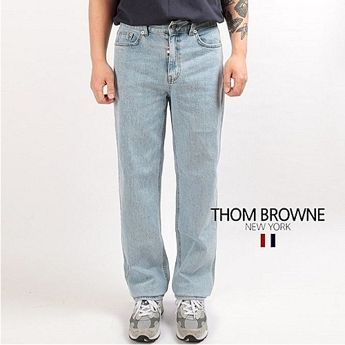 톰브*운 THOM BROWNE 멀티패치 레귤러 진