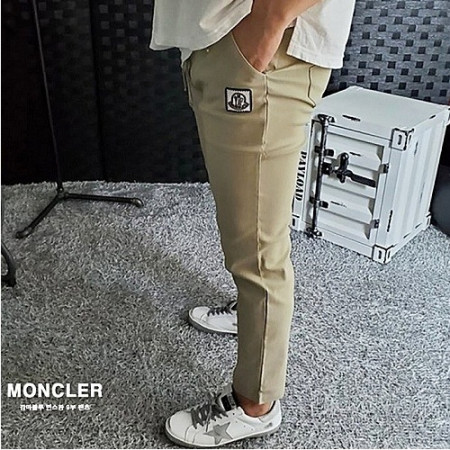 몽클*어 MONCLER 감마블루 면스판 9부 팬츠