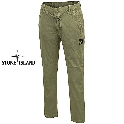 스톤아일*드 STONE ISLAND 스트레이트 밴드 팬츠
