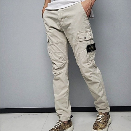 스톤아일*드 STONE ISLAND 고스트 지퍼 카고