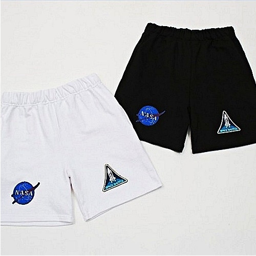 발렌시*가 BALENCIAGA NASA 패치워크 반바지