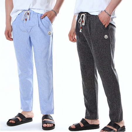 몽클*어 스판 밴딩 팬츠