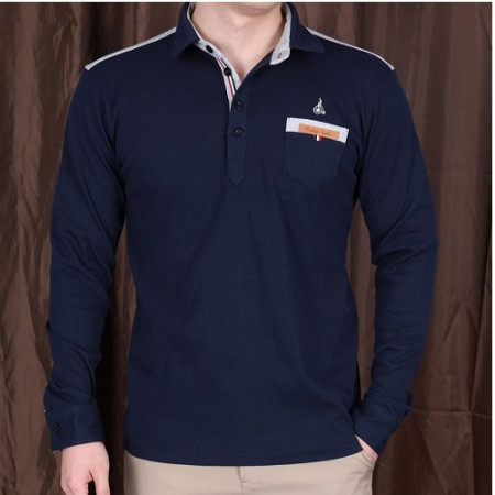 빈폴 히든띠 배색 카라티