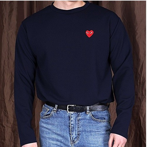 꼼데가*송 레드패치 라운드